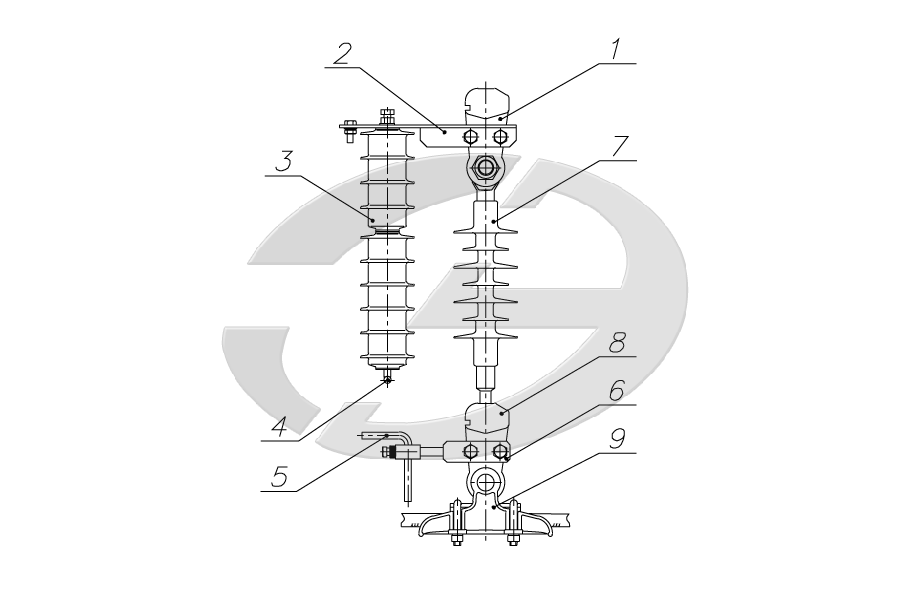 Устройство защиты от перенапряжений УЗПН-20-ЛК 