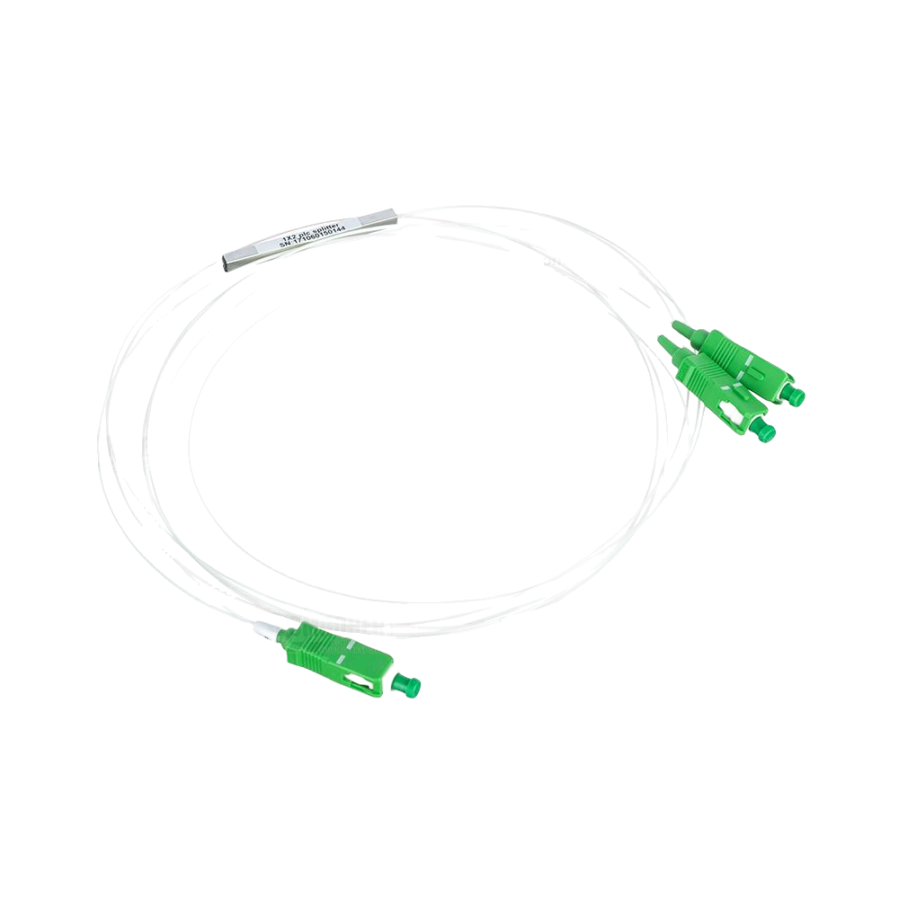 Оптический сплиттер PLC 1x2 0.9мм 3SC/APC