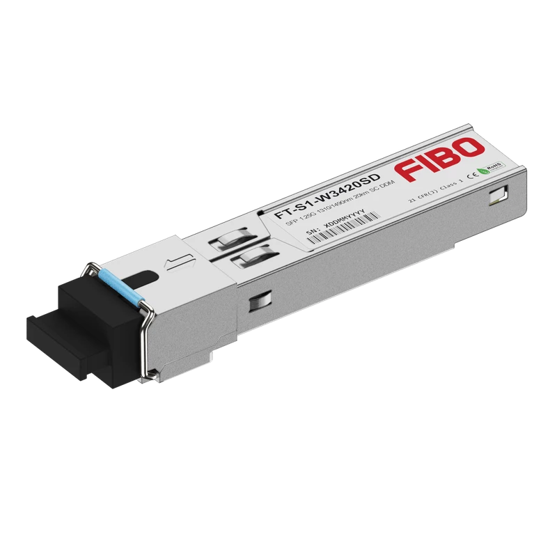 SFP Трансивер FIBO FT-S1-W3420SD SFP WDM 1.25G 20км 1310/1490нм