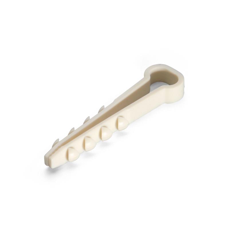 Дюбель-хомут Fortisflex ДХП 10–5 (бел) (100шт)
