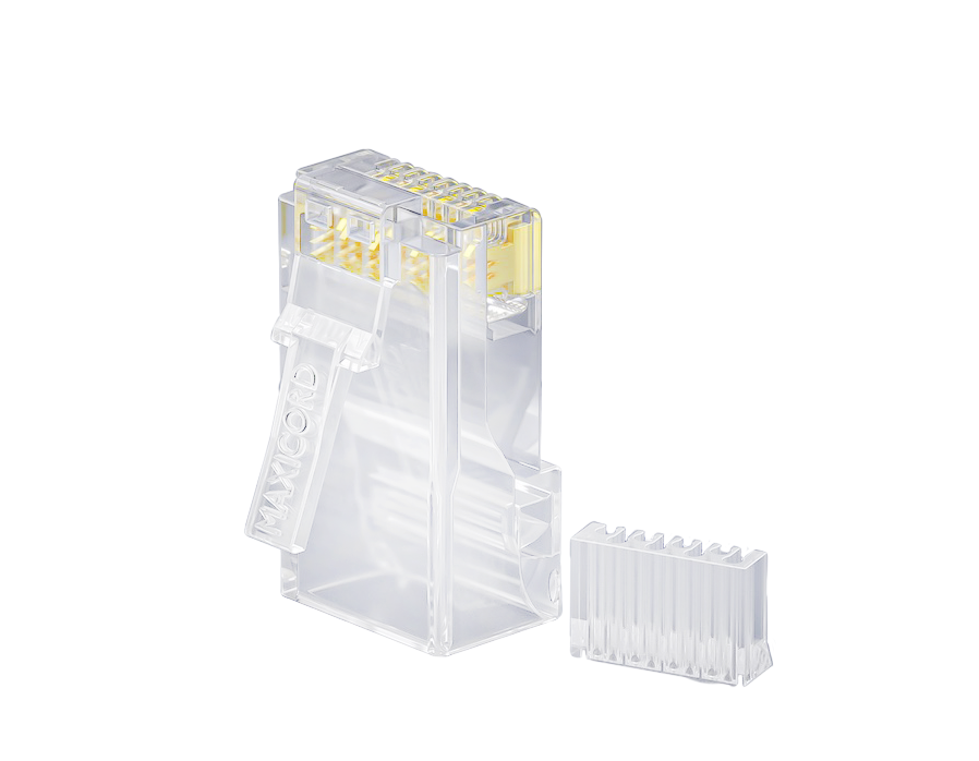 Коннектор Maxicord RJ-45(8P8C) кат.6 универсальный, 200 шт.