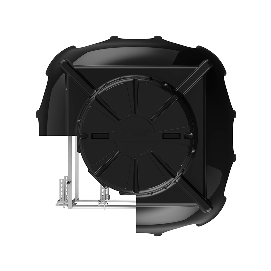 Колодец Ruwel КС-5М с каркасом с дополнительной горловиной D780 H200, с крышкой D780